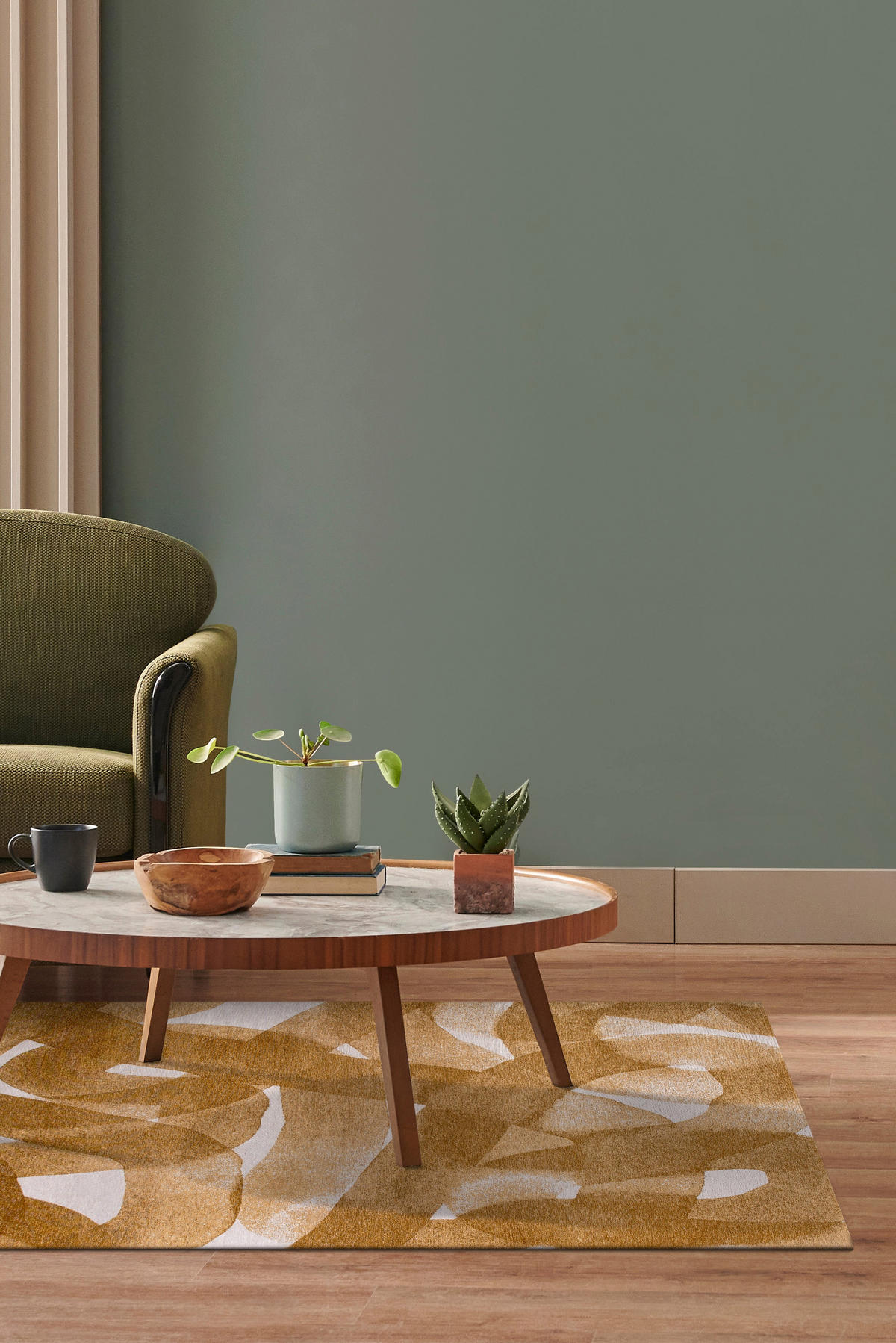 TEPPICH modern Flachgewebe TIRANA Gelb 240 x 340 cm - Gelb, Textil (240/340cm) - Novatrend