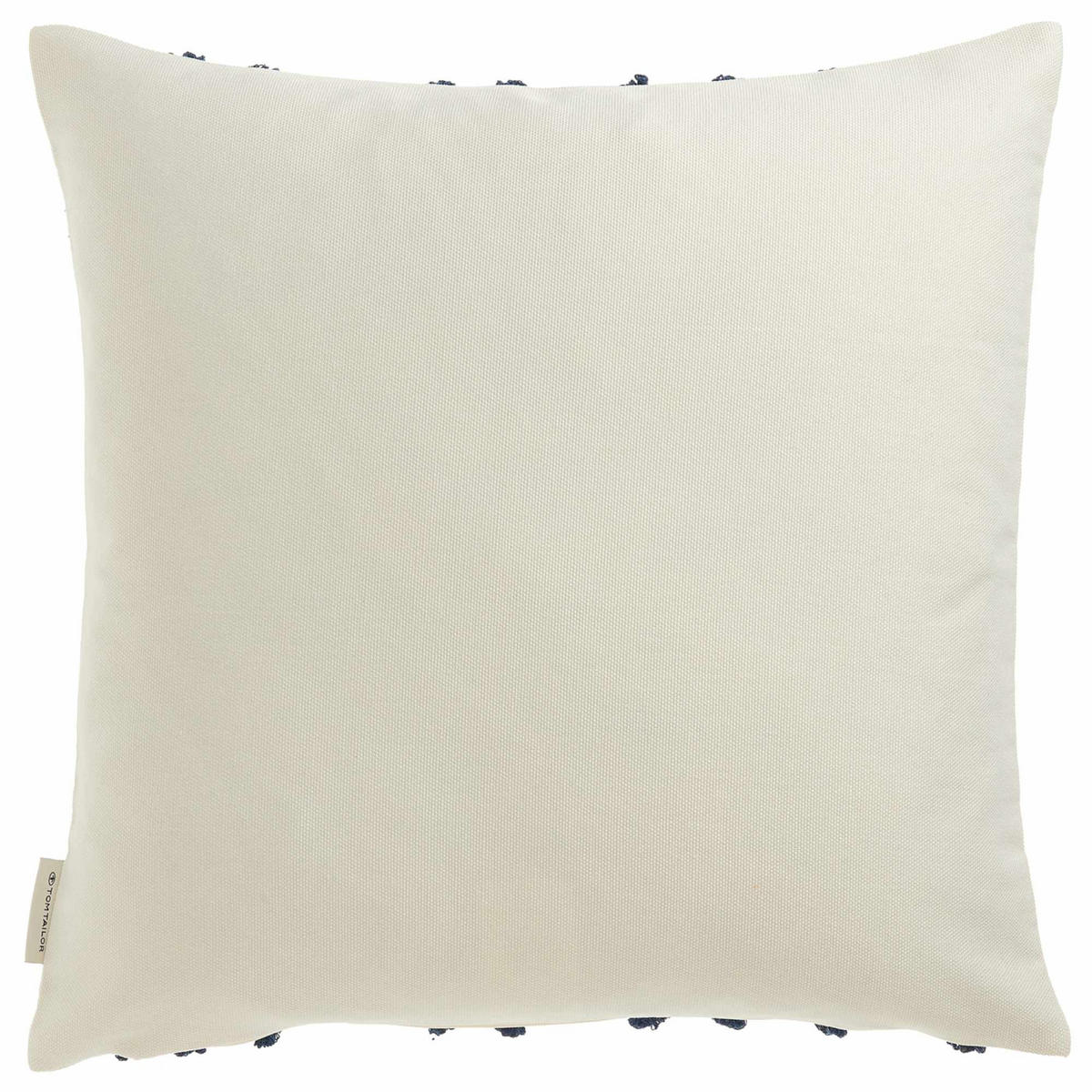 ZIERKISSENHÜLLE WAVY - Blau, Textil (45/45cm) - Tom Tailor