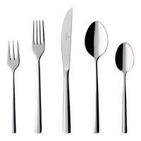 TAFELBESTECK Piemont silber 30er Set - Silberfarben, Metall - Villeroy & Boch