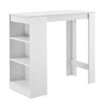 BARTISCH Kouvala - Weiß, Holzwerkstoff (110/103/50cm) - [en.casa]
