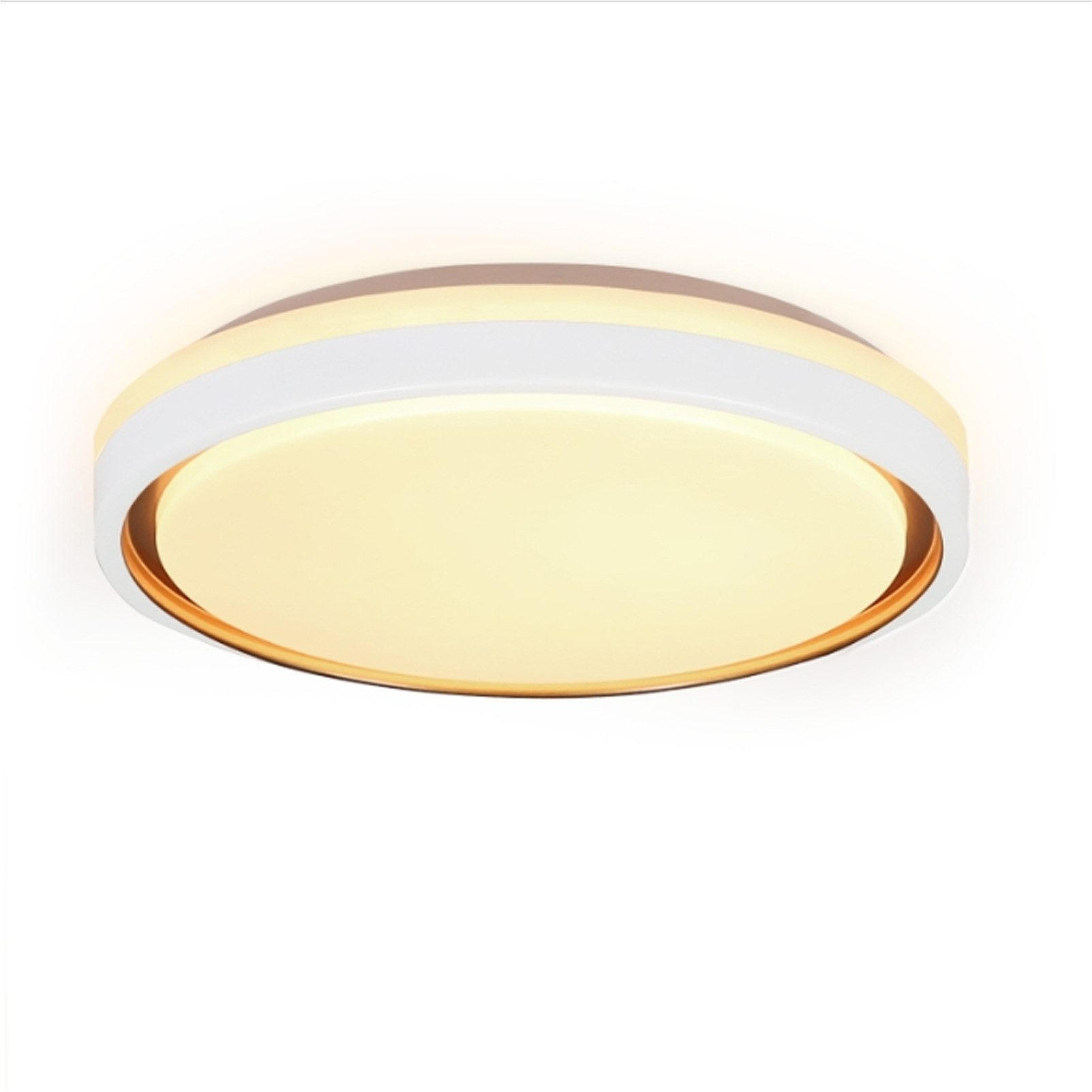 LED-DECKENLEUCHTE Artemis 30/30/6cm - Weiß, Metall (30/30/30cm) - ZMH