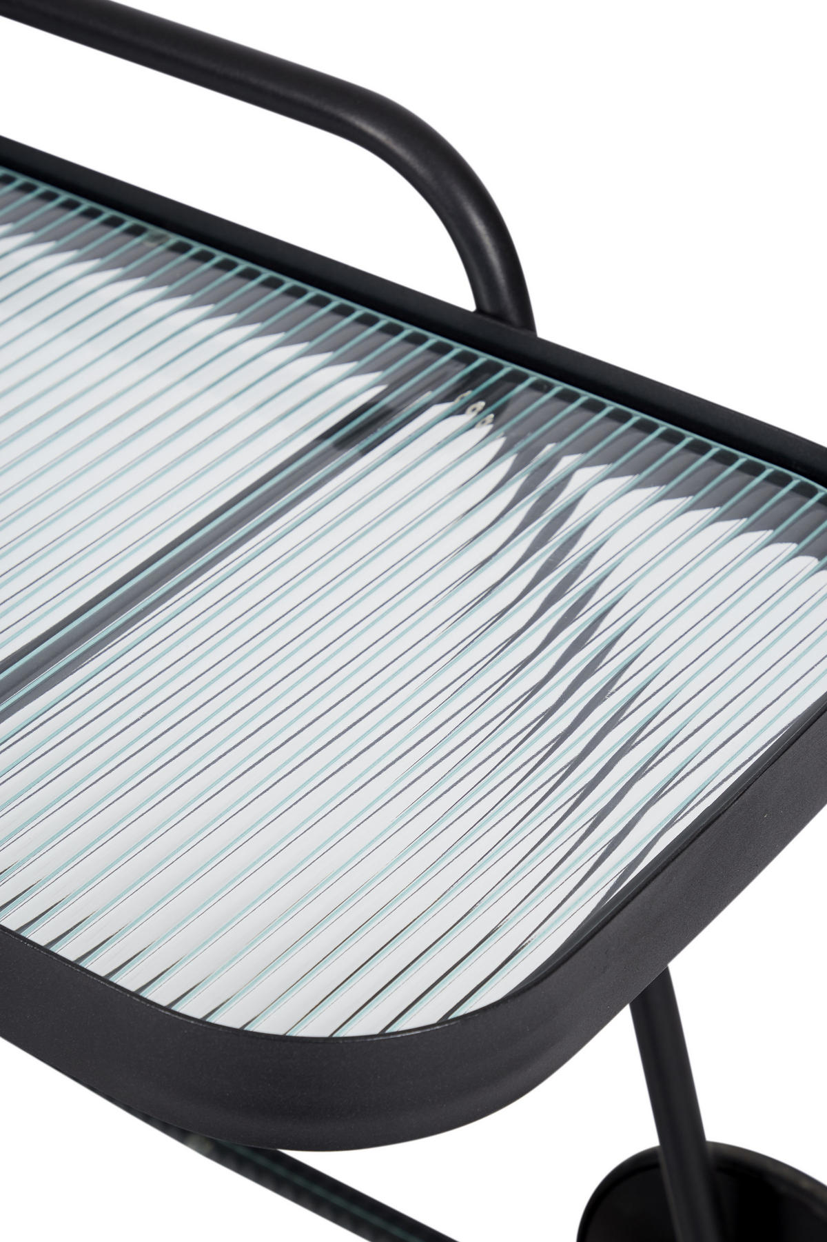 SERVIERWAGEN, Steam, Schwarz, Metall, 73 x 70 x 43 cm - Schwarz, Metall (73/43/70cm) - ebuy24