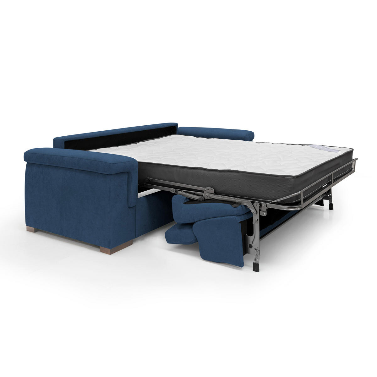 SCHLAFSOFA Giunone - Blau, Textil (240/100/95cm) - Divani.store