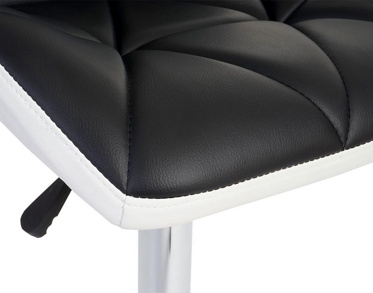 BARHOCKER Schwarz 2er-Set - Schwarz, Textil (44/106/49cm) - Jamb