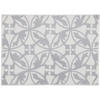 BADEMATTEN MAURO WEISS-KIESEL - 1469 - Grau, Textil (50/70cm) - Rhomtuft