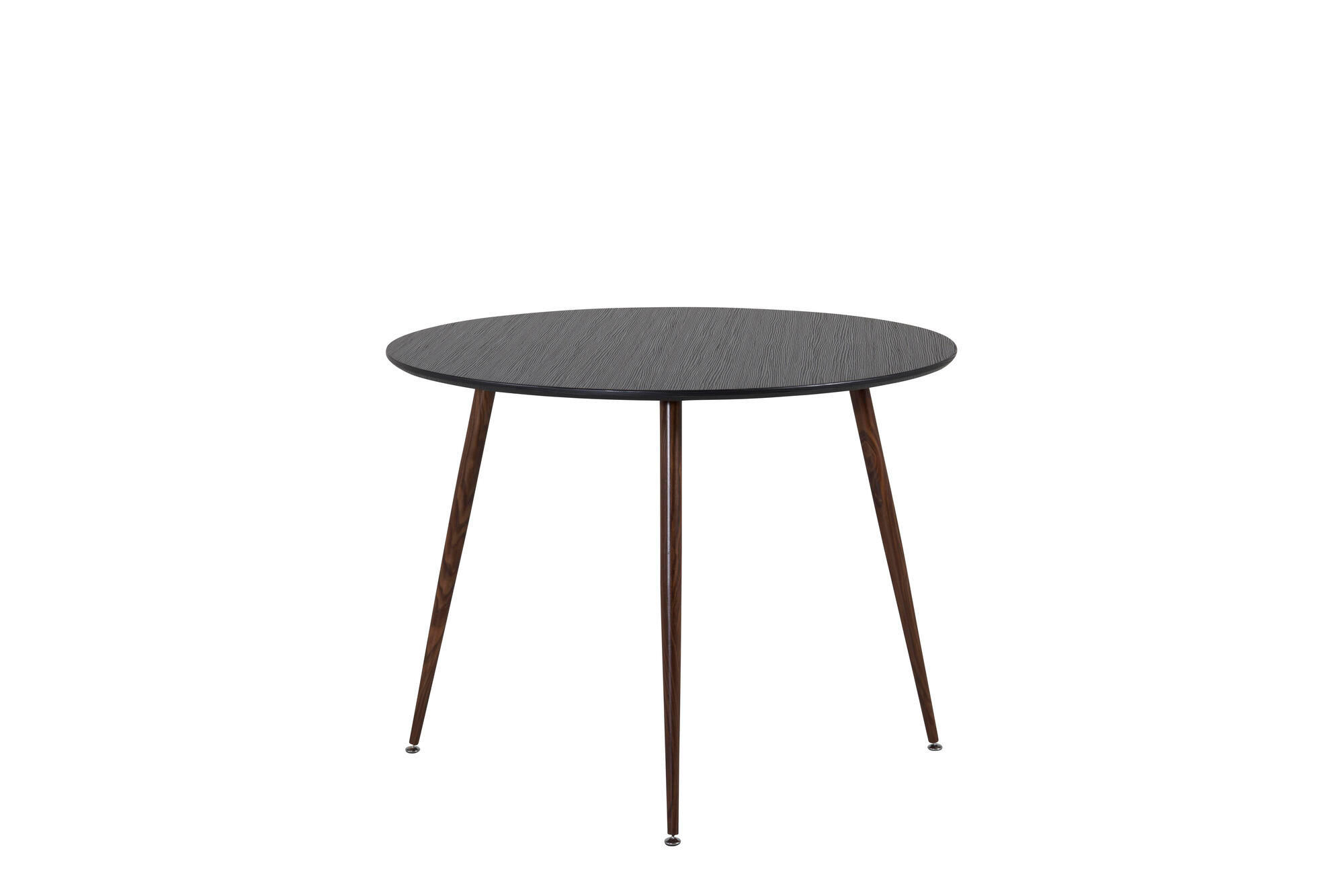 ESSTISCH PLAZA Schwarz 100x100x75 cm - Schwarz, Holzwerkstoff (100/100/75cm) - FURNLUX