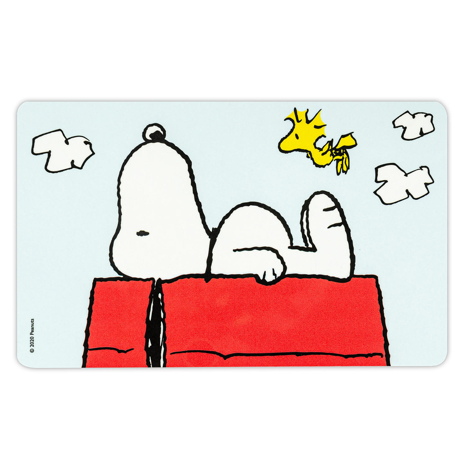 BRETTCHEN The Peanuts Snoopy Rot/Weiß 14,5 x 23,5 cm - Multicolor, Kunststoff (14.5/23.5cm) - United Labels