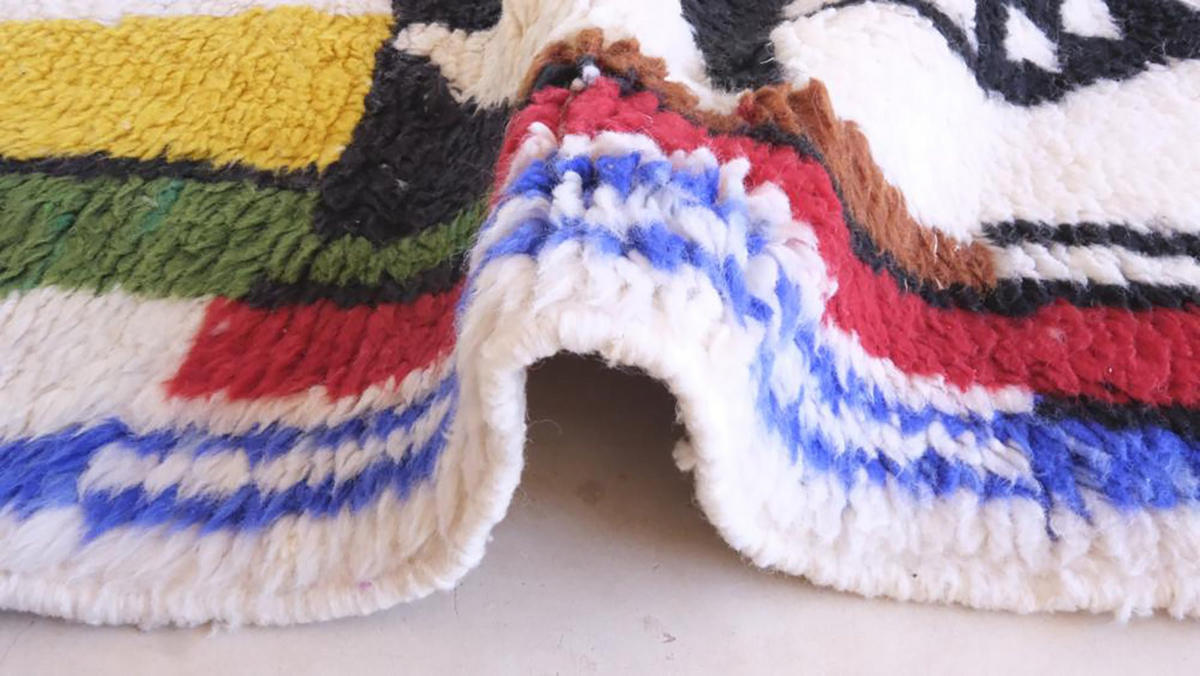 BERBERTEPPICH aus reiner Wolle 203x 289 cm - Multicolor, Naturmaterialien (203/289cm) - AFK Living