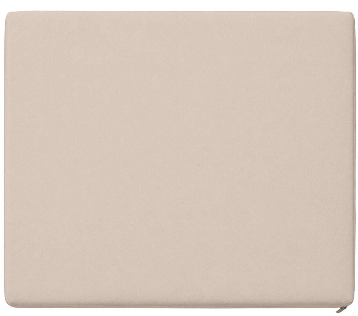 GARTENSTUHL eckig 51/43/5 cm Stoff Creme - Creme, Textil (51/5/43cm) - CLP
