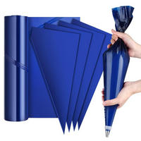 SPRITZBEUTEL 30 Stück extra groß 52 cm - Blau, Kunststoff (52/52/52cm)