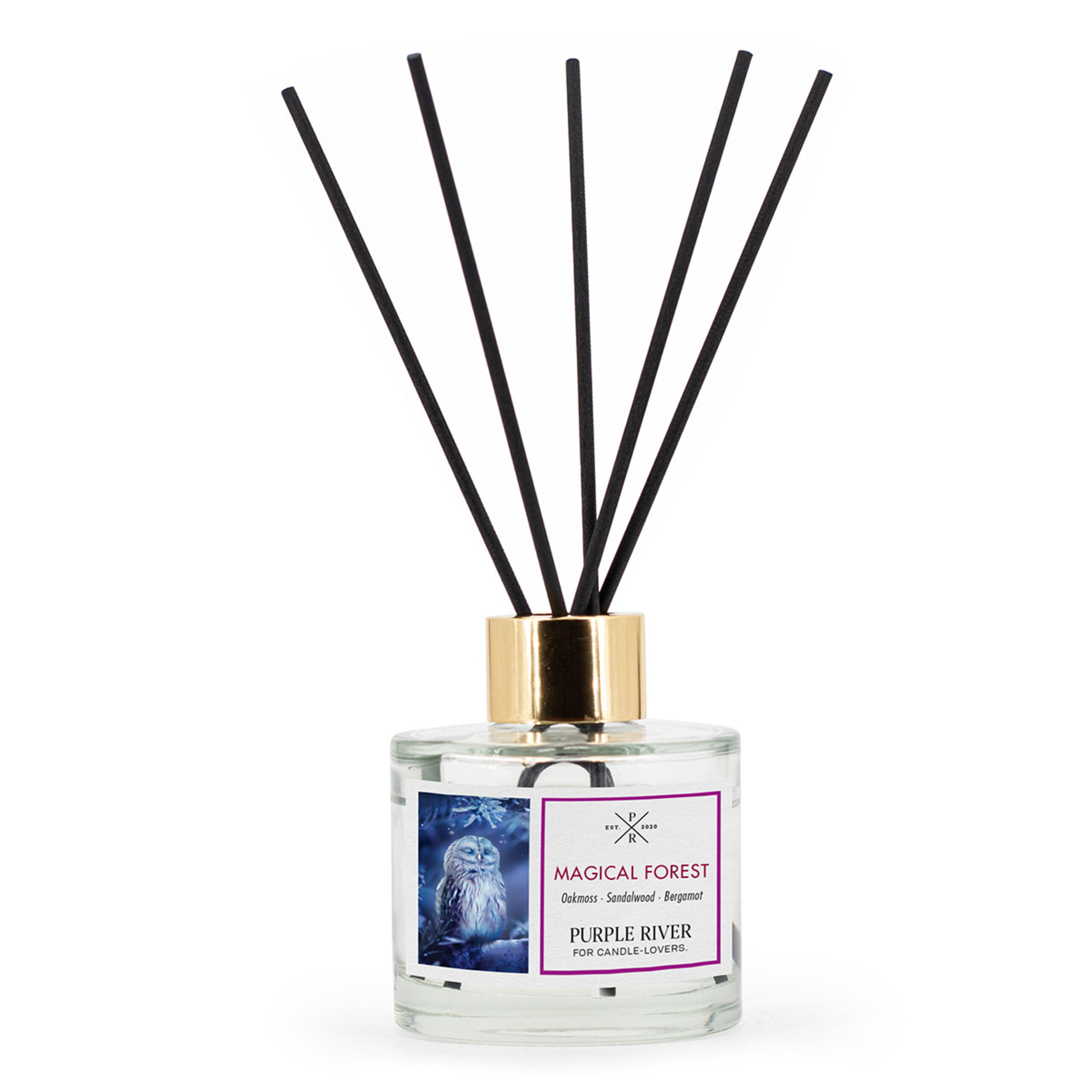 DIFUZOR Alb sticlă 100 ml Magical Forest