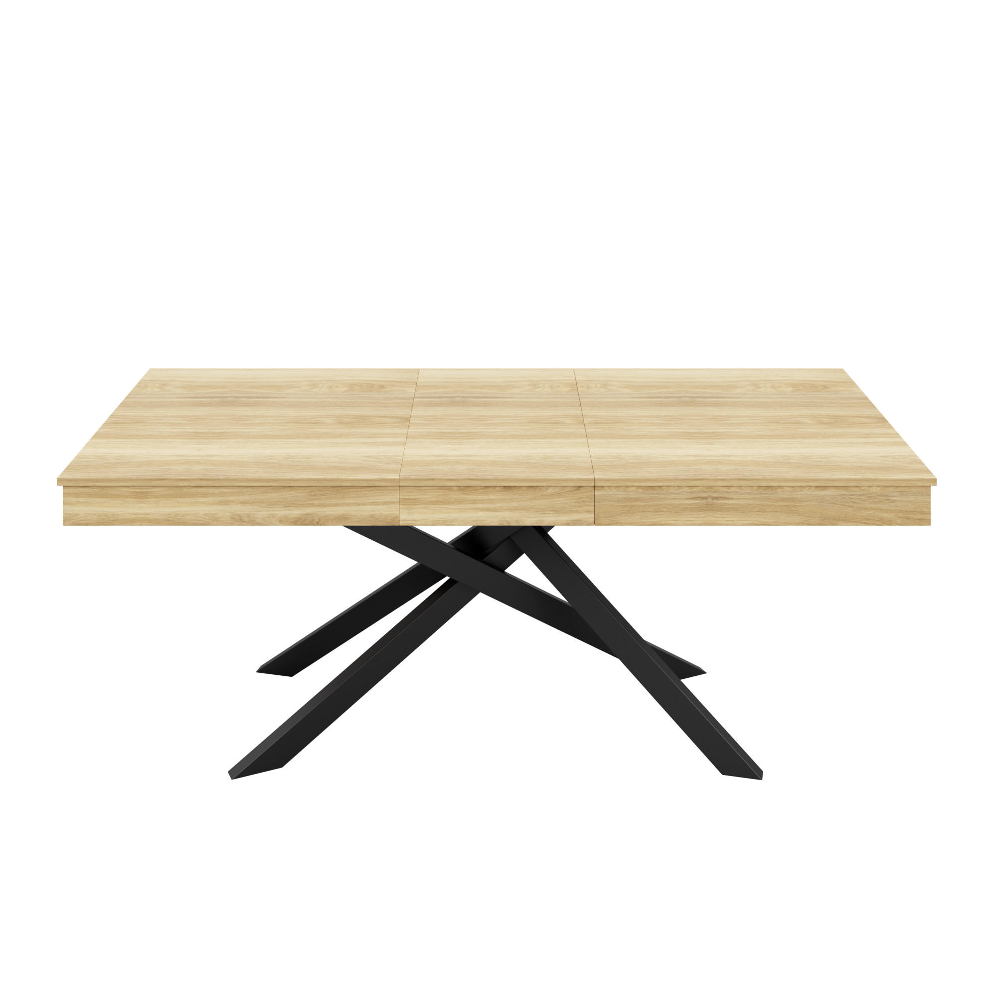 Meubliv Esstisch Braun 80x76x180 cm