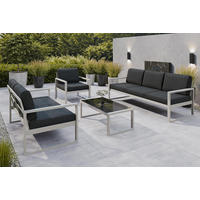 GARTENMÖBEL-SET 4-TLG. - Naturfarben, Holz - Design Möbel