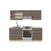 Honigeiche/Grau, Holzwerkstoff (200/81.6/60cm) - Vicco