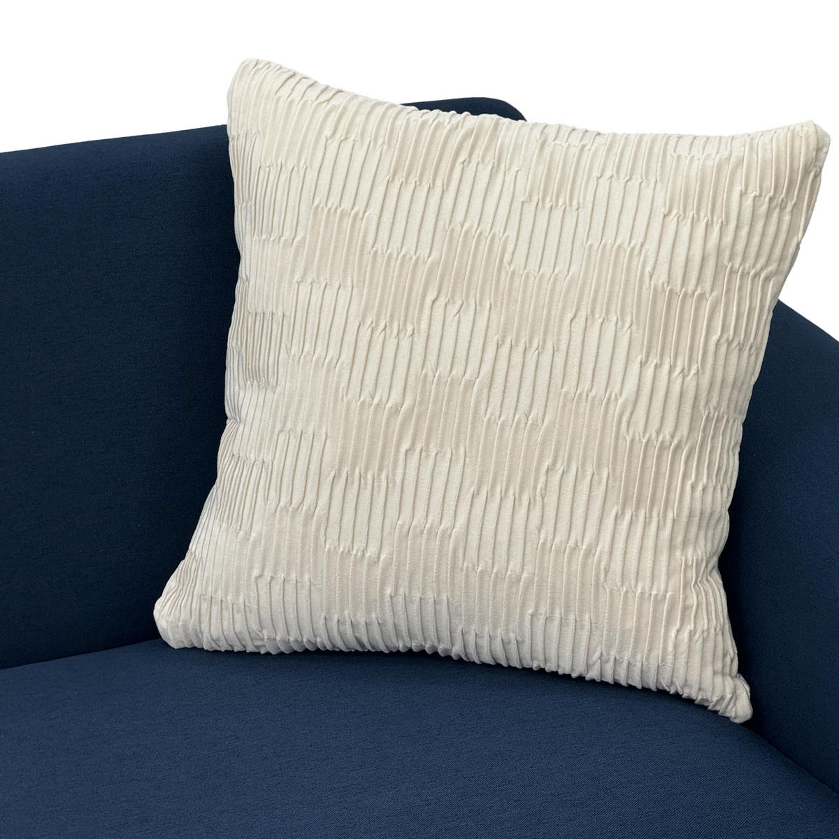 SOFA 2-Sitzer 172/73,5/81,5 cm Blau - Blau, Holz/Textil (73.5/81.5/172cm)