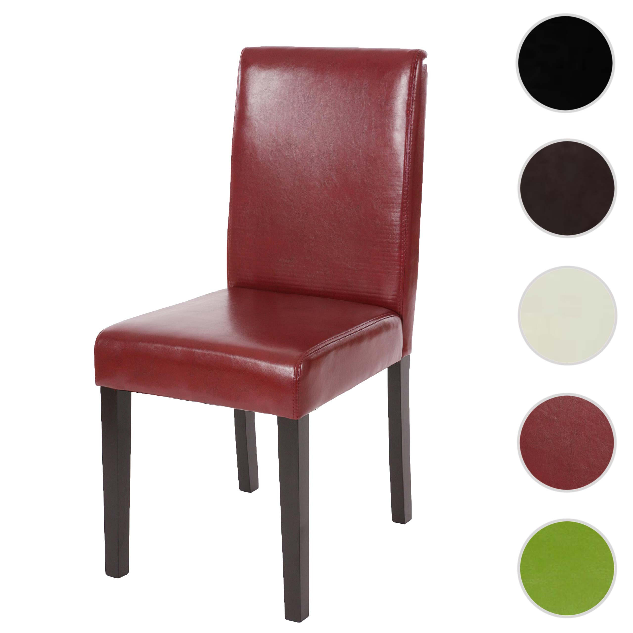 ESSZIMMERSTUHL Rotbraun, Schwarz - Rotbraun/Schwarz, Textil (43/90/56cm) - MCW