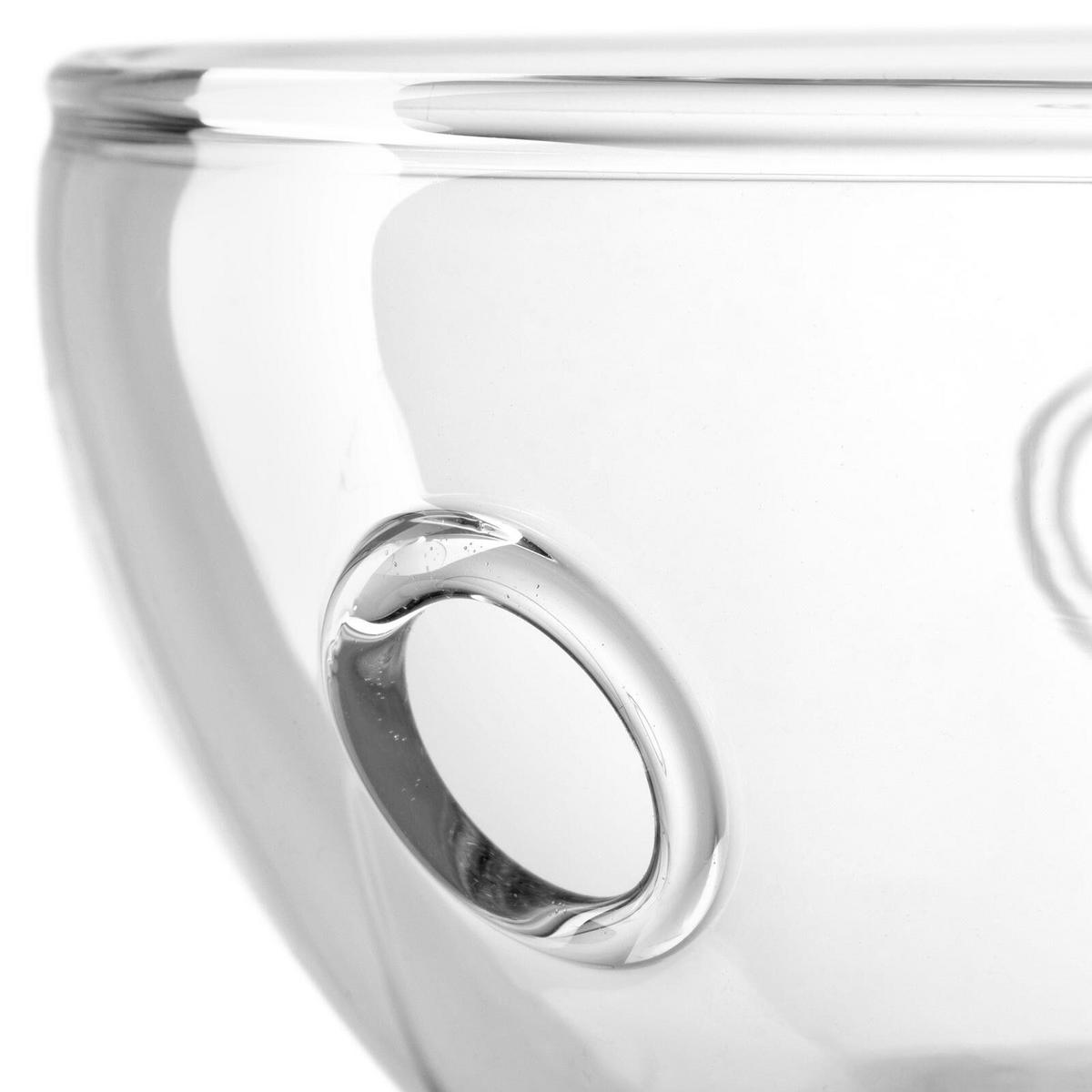 TEEKANNE MIT STÖVCHEN Tè Per Te transparent 1,5 Liter - Transparent, Glas (1.5L) - Leonardo Living
