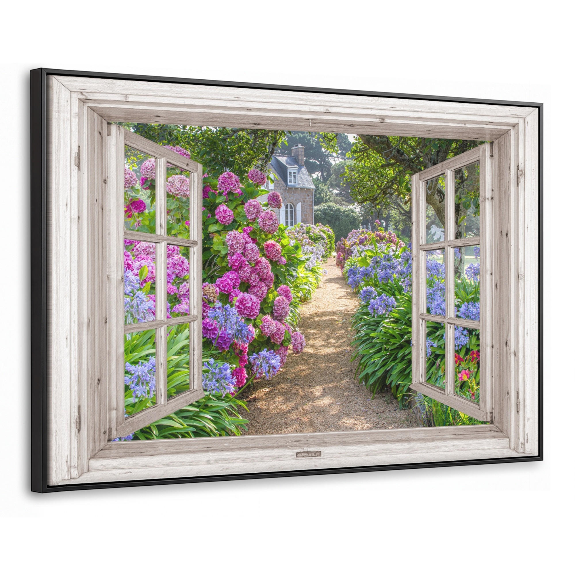 MuchoWow Leinwand Lila 140x90 cm