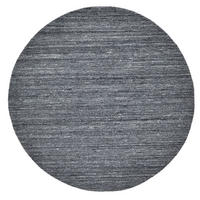 HANDWEBTEPPICH Pure 150x150 cm - Anthrazit, Textil (150/150cm) - THEKO