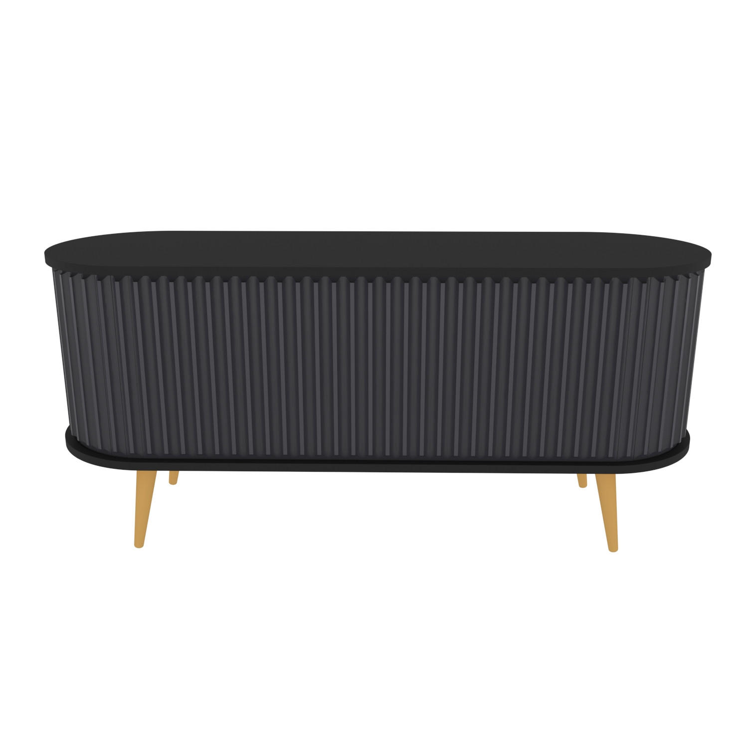 Decorotika Tv-Element Anthrazit, Schwarz 43x64x140 cm