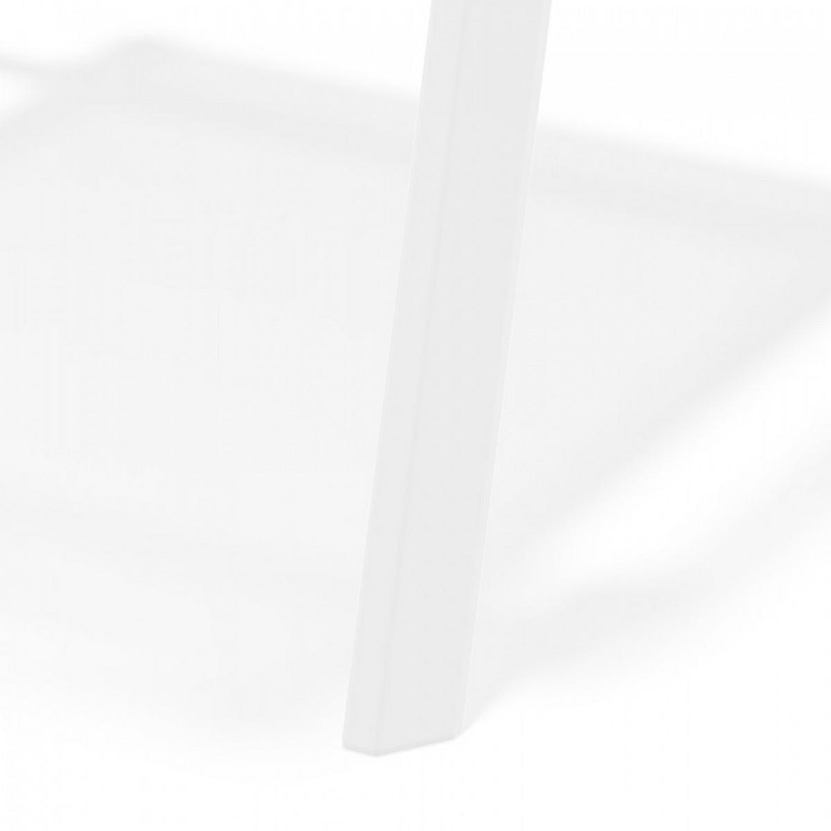 STUHL mit Armlehnen Weiß 57x90x62cm - Weiß, Kunststoff (57/90/62cm) - AlterEgo