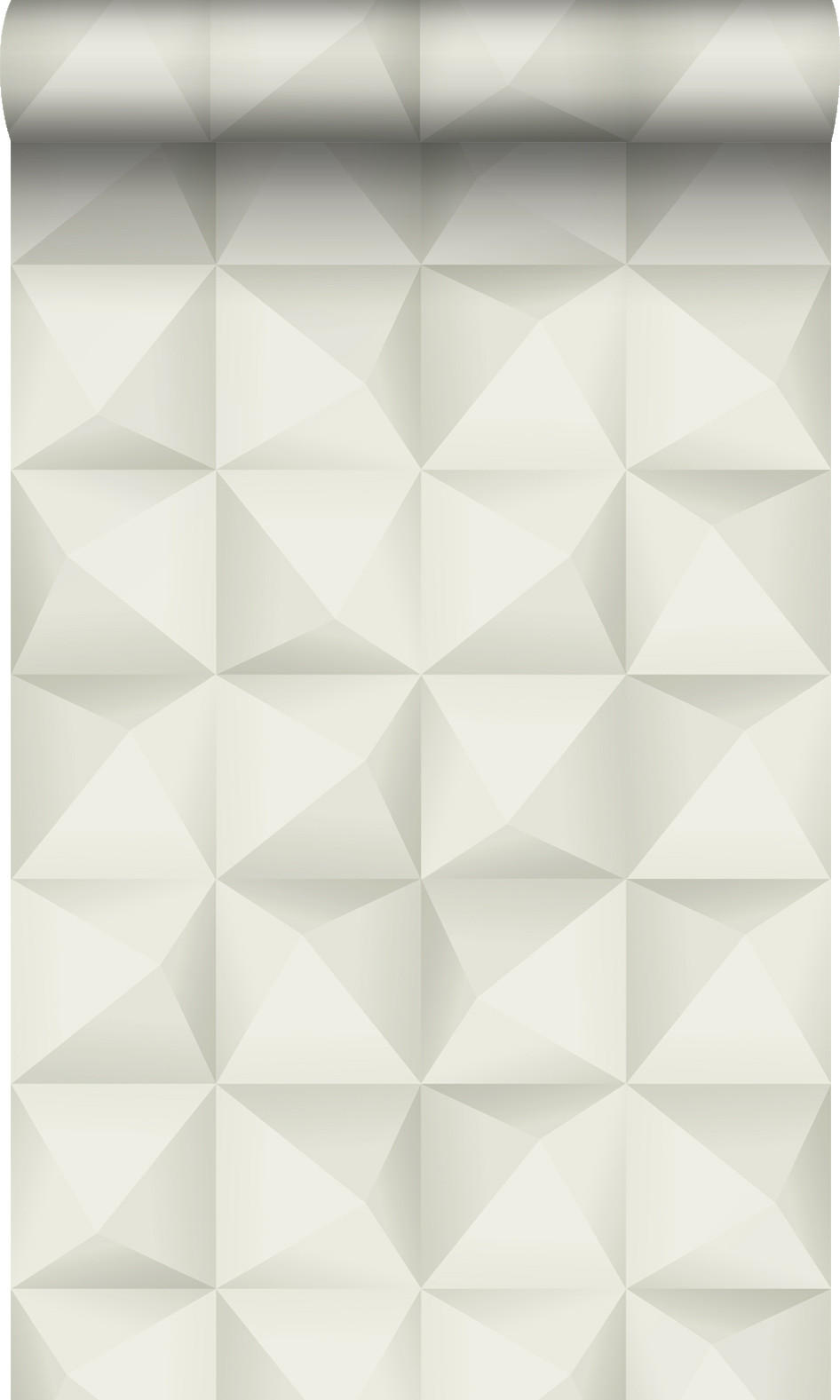 TAPETE 3D Muster 50 x 900 cm - Grau, Papier (50/900cm) - Origin Wallcoverings