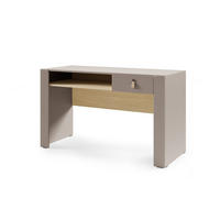 KINDERSCHREIBTISCH SOVI 16 120 / 76 / 52 cm in Porcini / Eiche Mavelie - Greige/Eichefarben, Holzwerkstoff (120/76/52cm) - Deine Möbel 24