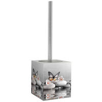 WC-BÜRSTE Vanesa - Grau, Kunststoff (10/37/10cm) - Sanilo