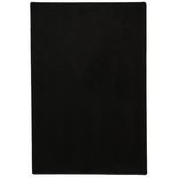 BASIC VELOURS TEPPICH CARLA - Schwarz, Textil (100/100cm) - Snapstyle