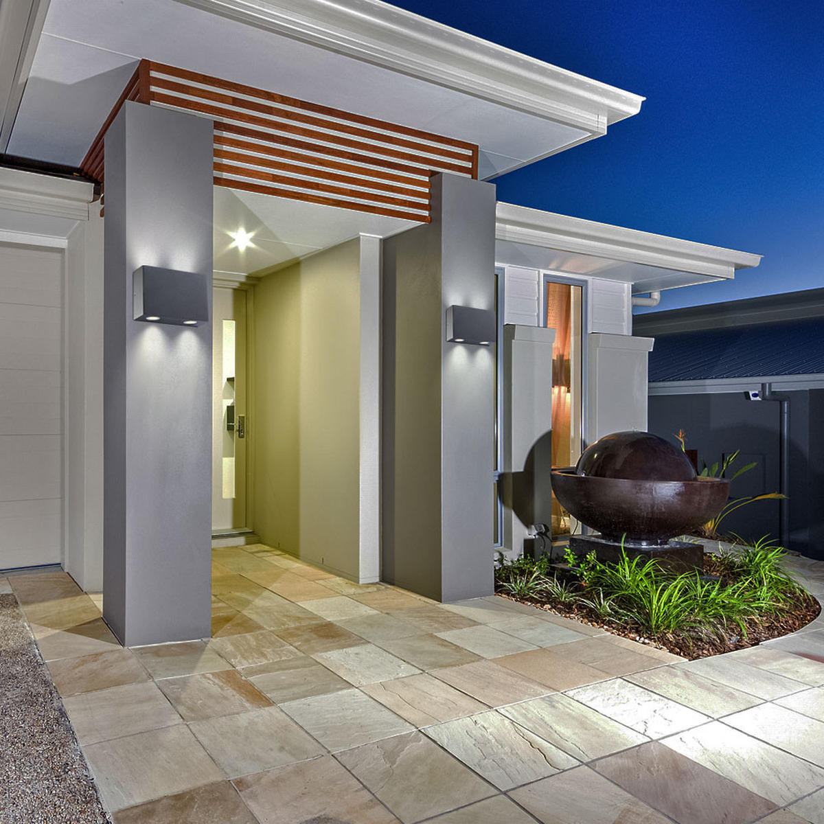 LED AUSSEN-WANDLEUCHTE ISONO Anthrazit - Anthrazit, Glas (11.5/9/4.2cm) - Globo Lighting