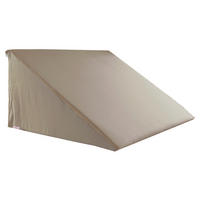 KEILKISSENBEZUG BasicSoft plaza-taupe 100% Baumwoll-Jersey 62/49/30 cm - Taupe, Textil (49/62cm) - beties Heimtextil