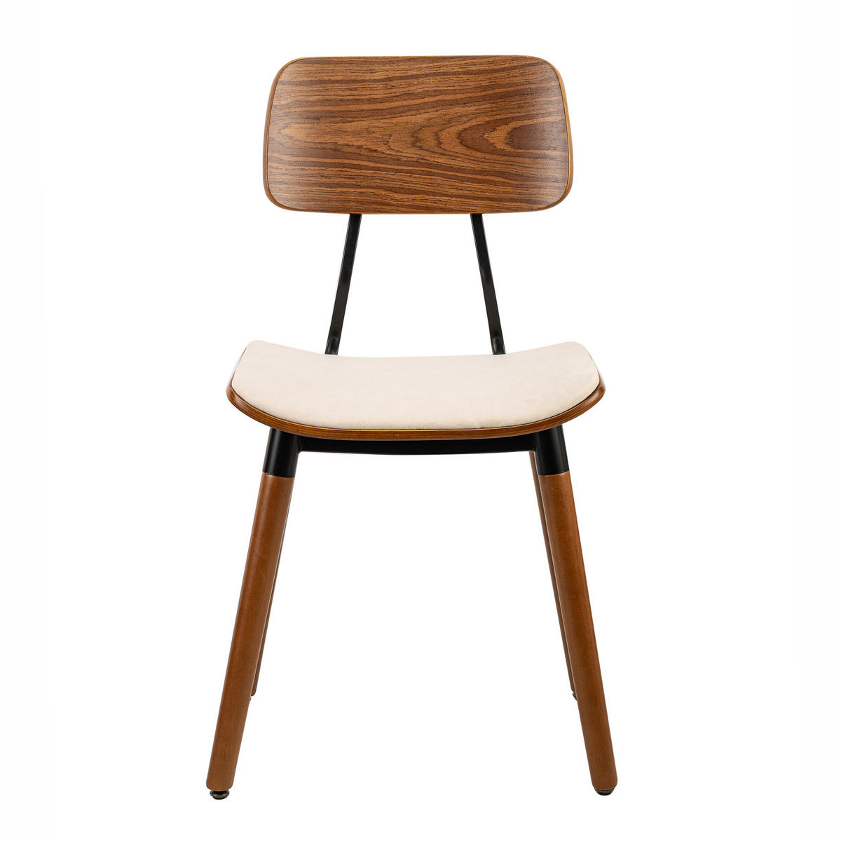 STUHL 2er-Set Stoff Beige - Beige, Textil (44/82/50cm) - Nordlys