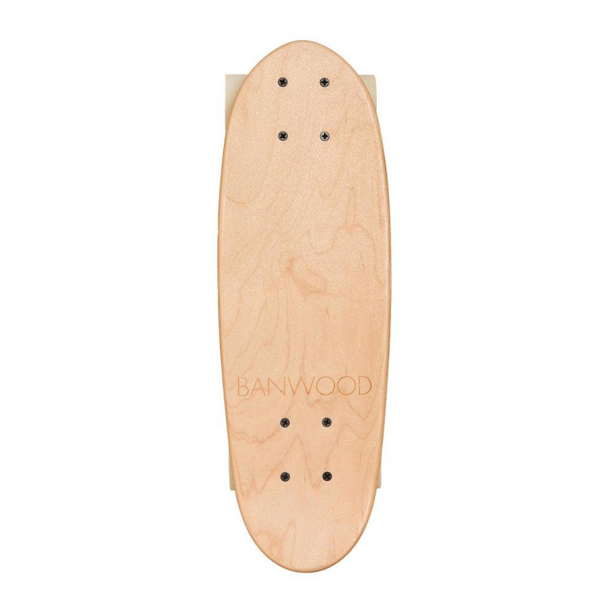 SKATEBOARD aus Holz für Kinder, ab 3 Jahren, Natur - Naturfarben, Holz (17.5/54cm) - Banwood