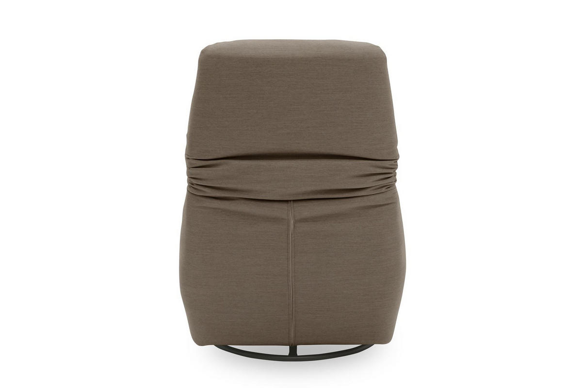 GARTENLOUNGE-RELAXSESSEL 2 Branwen 68x67x88 mit Outdoorbezug in braun - Braun, Kunststoff (68/67/88cm) - 58aufmkessel