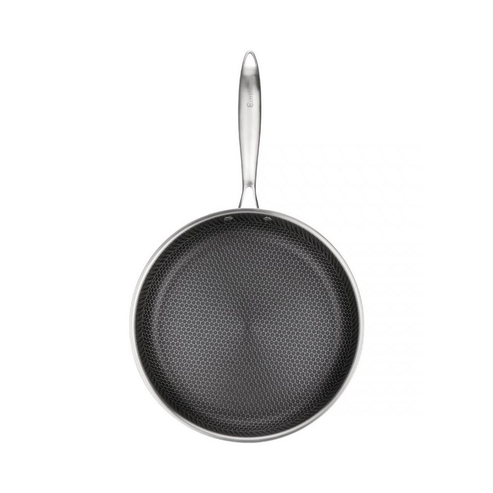 BRATPFANNE 62961 - Silberfarben, Metall (30cm) - Elitehoff