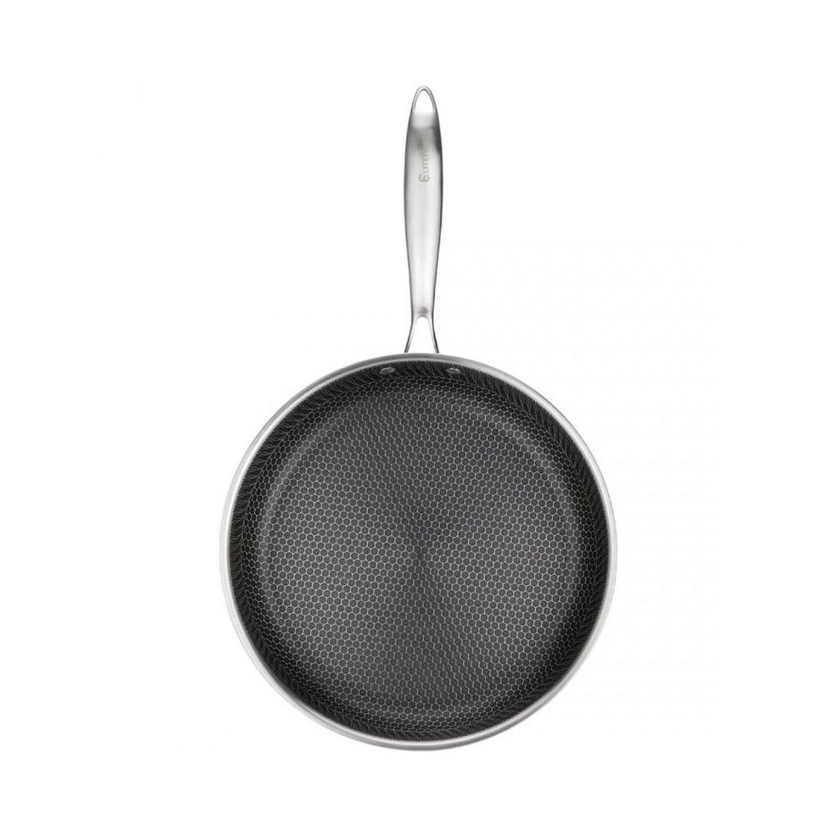 BRATPFANNE 62961 - Silberfarben, Metall (30cm) - Elitehoff