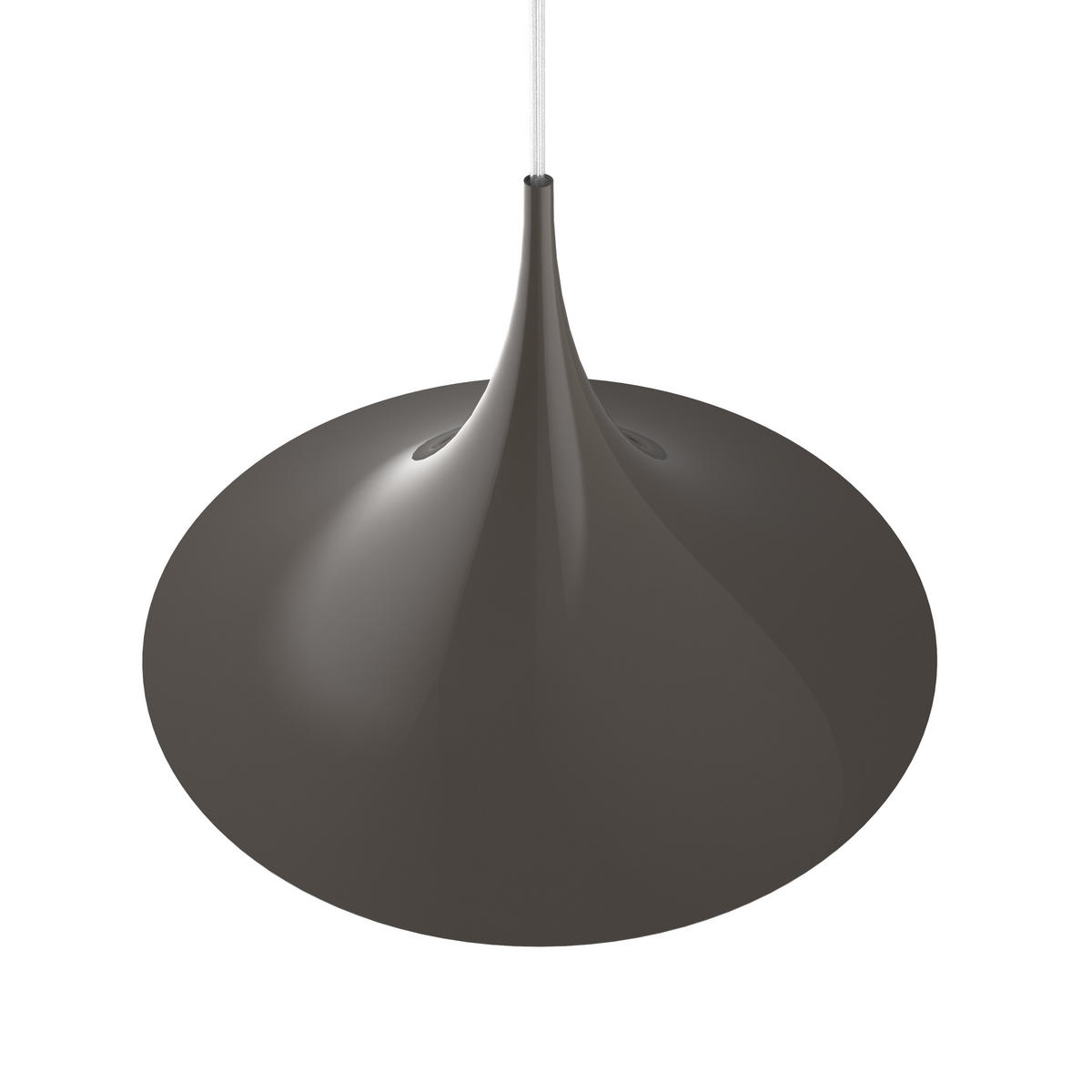 HÄNGELEUCHTE - Graubraun, Metall (57/57/27cm) - Lumicom