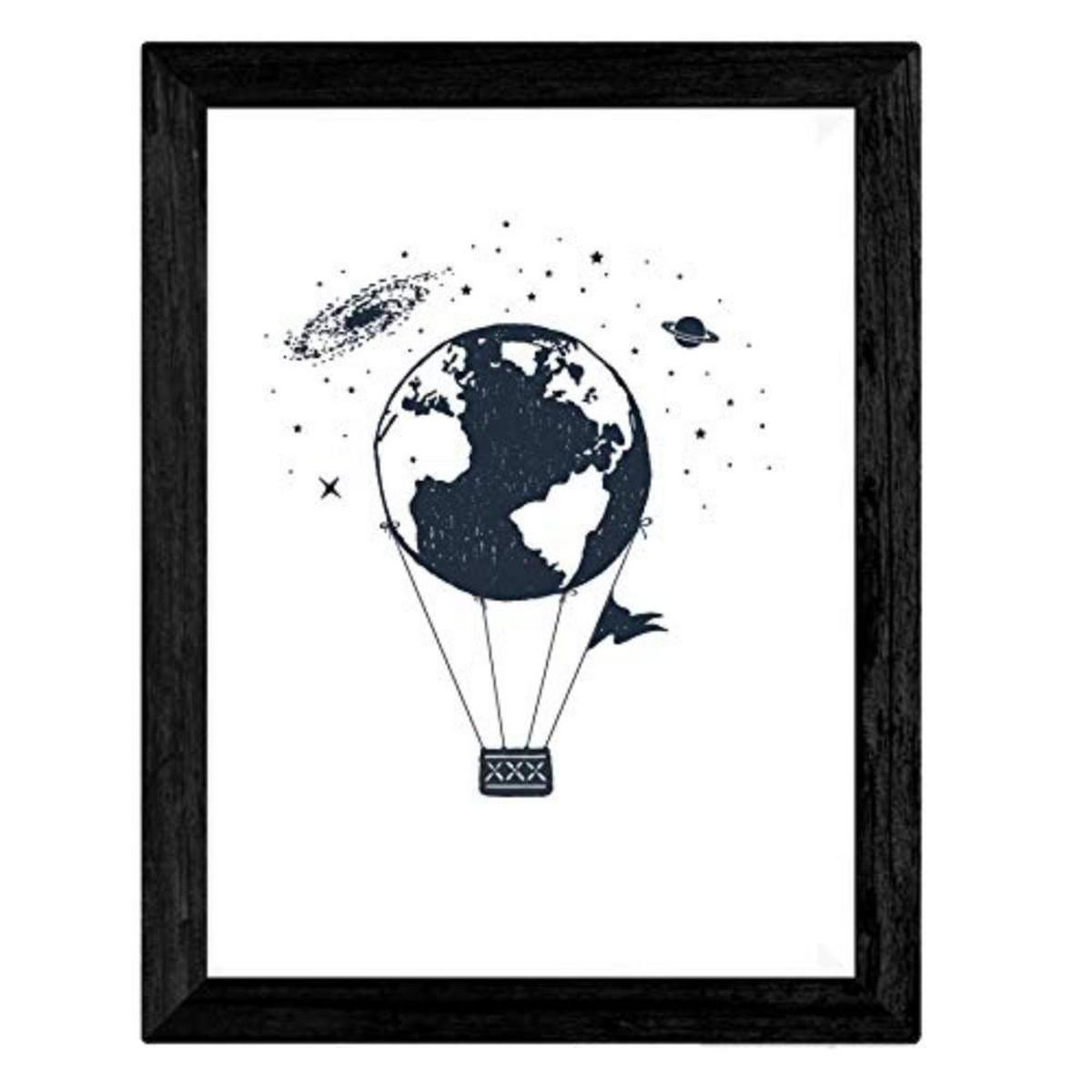 POSTER Set mit 4 Freier Wald A3 Rahmenlos - Klar, Papier (29.7/3cm) - Nacnic