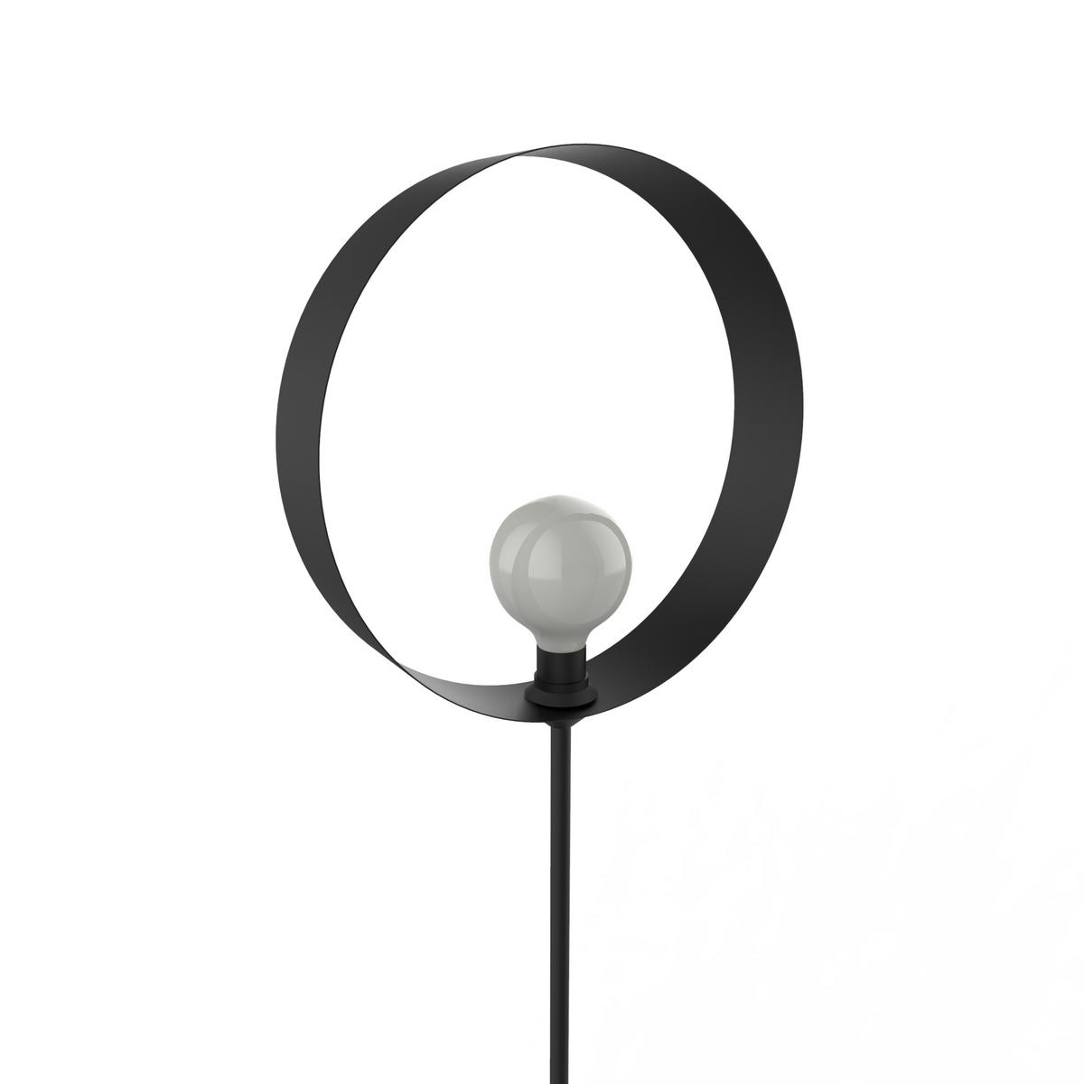 STEHLEUCHTE - Schwarz, Metall (40/40/165cm) - Lumicom