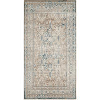 VINTAGE-TEPPICH mit abgenutztem Blumenmuster Carry 80x150 cm - Blau, Textil (80/150cm) - Nazar Rugs