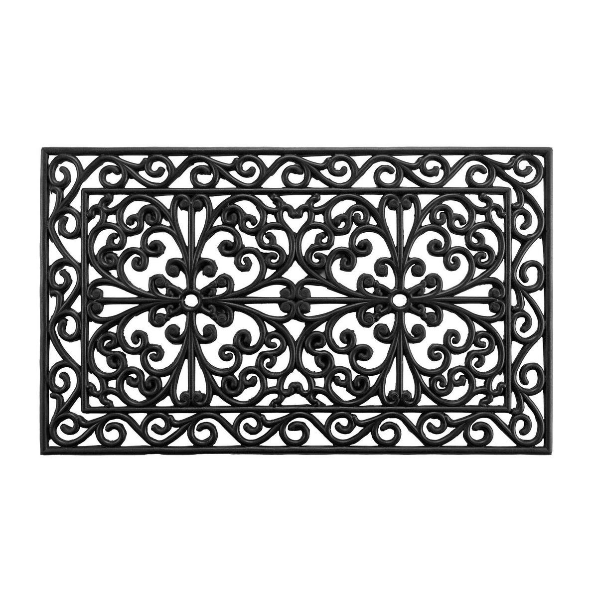 FUSSMATTE Sintra 45/75 cm - Schwarz, Kunststoff (45/75cm) - Douceur d´intérieur