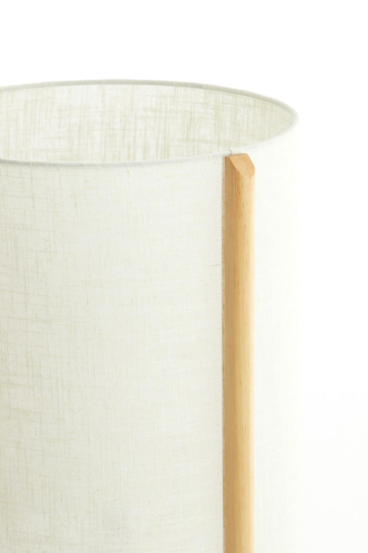 TISCHLAMPE Litto Braun Ø35/58 cm - Braun, Holz (35/35/58cm) - Light & Living