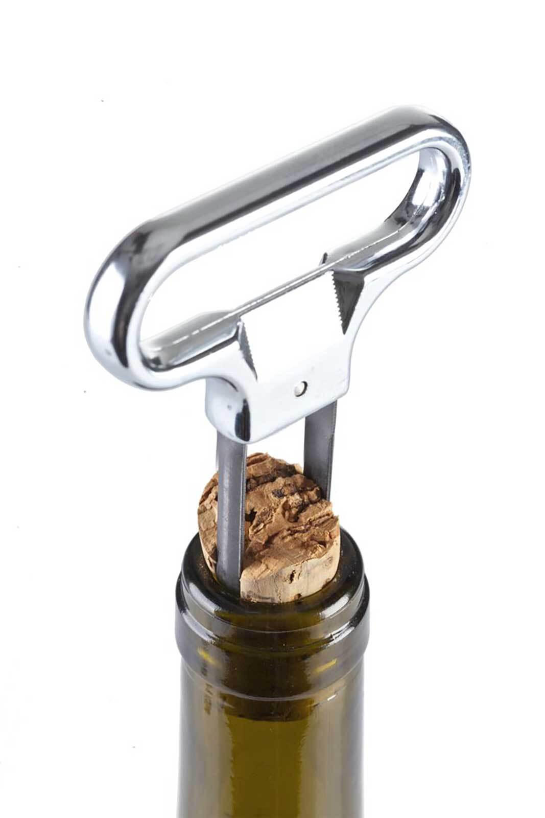 KORKENZIEHER Universal silber - Silberfarben, Metall (11cm) - Vacu Vin