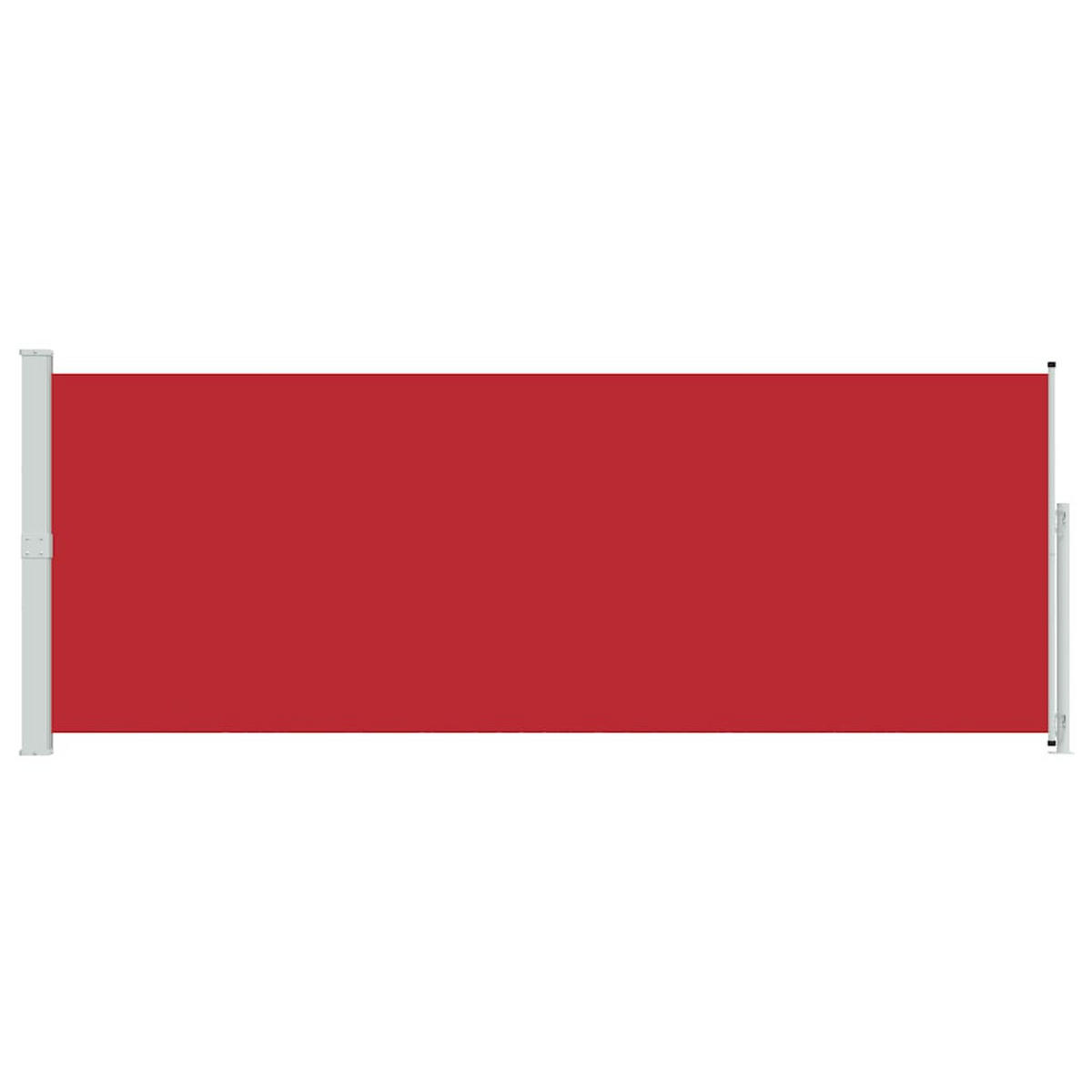 SEITENMARKISE Ausziehbar 180x500 cm Rot - Rot, Textil (500/180/500cm) - furnicato