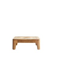 COUCHTISCH Ruth Natur aus Teak - Naturfarben, Holz (80/80/30cm) - Tikamoon