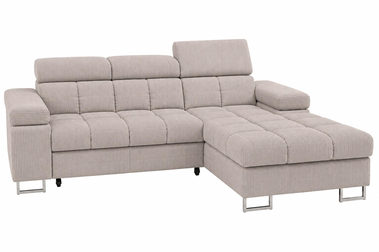 KS Home Concept Ecksofa Beige 271x203 cm