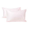 KINDER-KISSENBEZÜGE 2er-Set, Damast-Streifen - Rosa, Textil (40/60cm) - Homescapes
