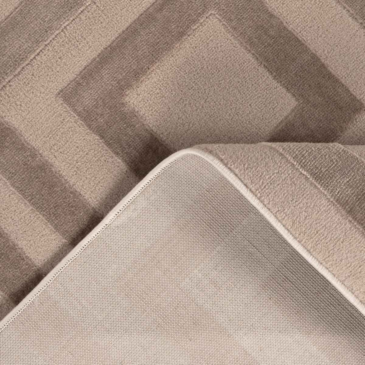 KURZFLORTEPPICH 200/280 cm Tinos 574 - Beige, Kunststoff (200/280cm) - Paco Home