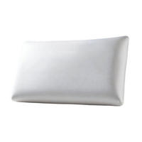 KISSENBEZUG AUS SATIN, EXTRA FLACH L 58/38 CM - Weiß, Textil (38/58cm) - INPHYSIO