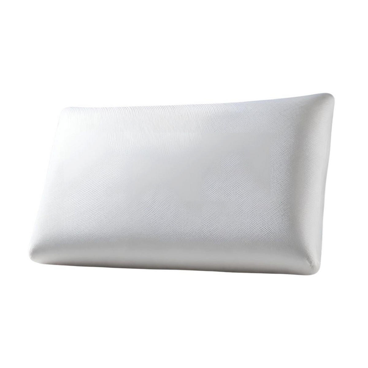 KISSENBEZUG AUS SATIN, EXTRA FLACH L 58/38 CM - Weiß, Textil (38/58cm) - INPHYSIO